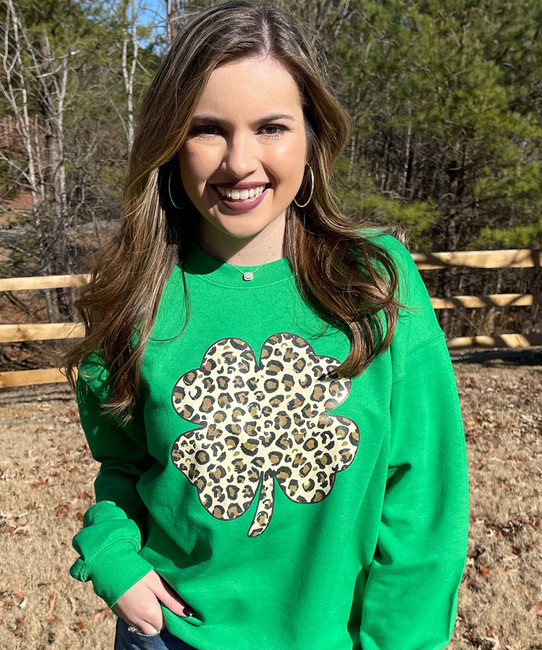 Leopard Shamrock T-Shirt