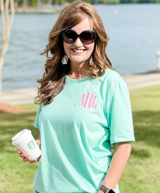 Monogrammed Bella Canvas Tee