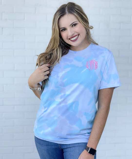 Tie Dye Monogram T-Shirt - Women - Ready-to-Wear