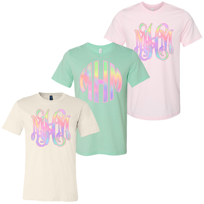 tie dye bella canvas