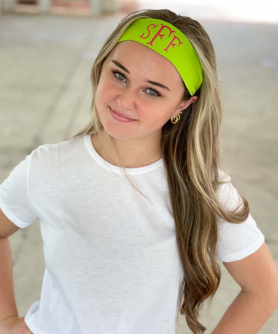 Monogrammed PosiCharge Competitor Headband