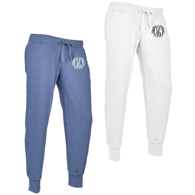 Stencil-effect Monogram Jogging Pants - Women - Ready-to-Wear