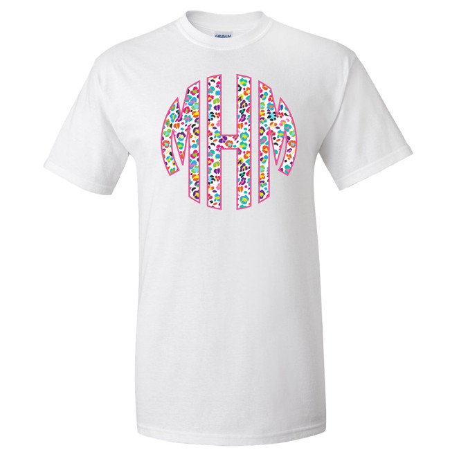 Leopard Monogram Shirt