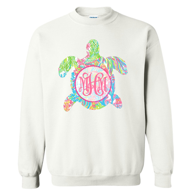 Personalized Lilly Sea Turtle Graphic T-Shirt