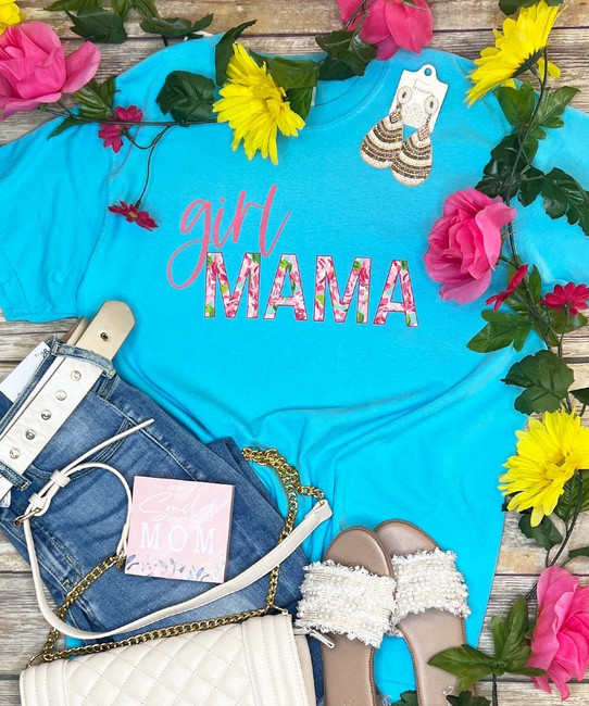 Lilly Girl Mama Comfort Colors T-Shirt