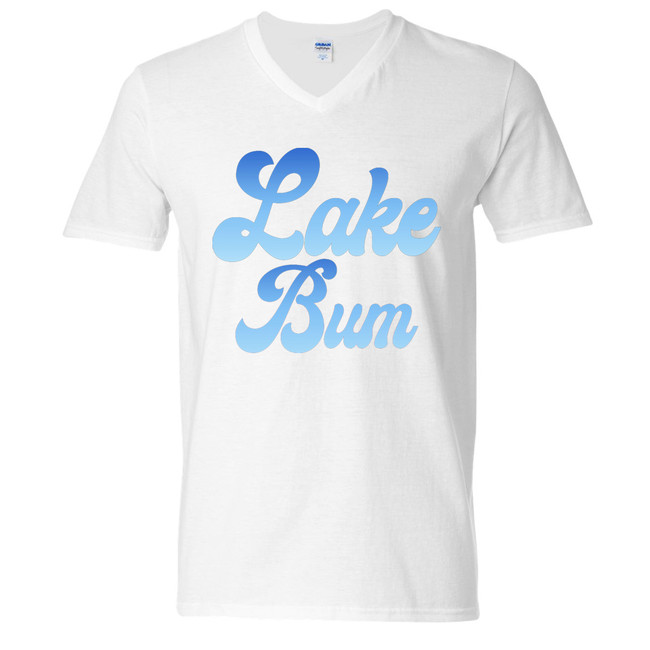 Lake Bum Ombre Graphic Shirt