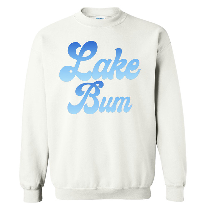 Lake Bum Ombre Graphic Shirt
