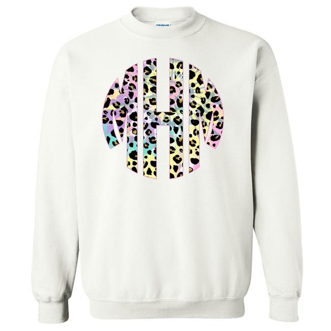 Tie-Dye Monogram Sweatshirt