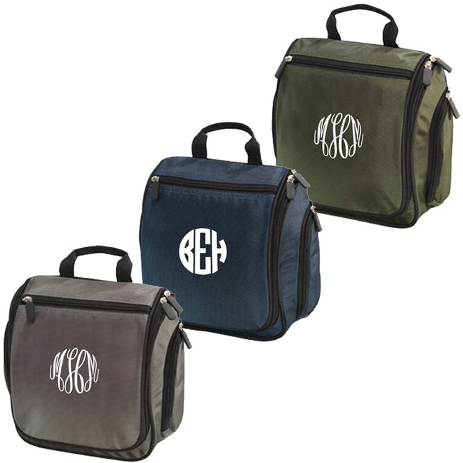 Monogrammed Hanging Toiletry Kit