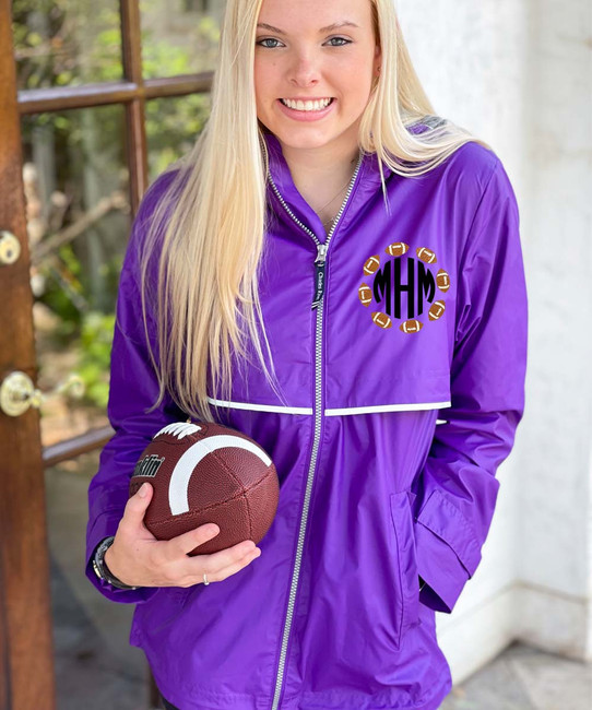 Football rain hot sale jacket clearance