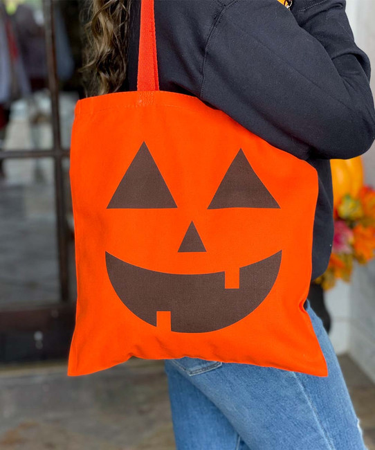 Jack O Lantern Trick Or Treat Bag