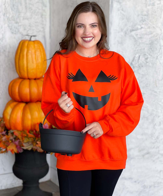 Jack O Lantern Graphic Tee Shirt