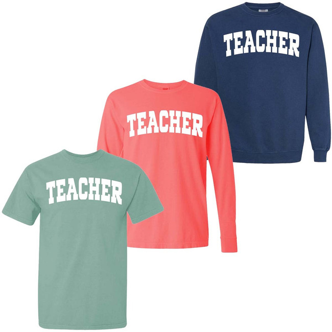 Teacher Comfort Colors Graphic Shirt