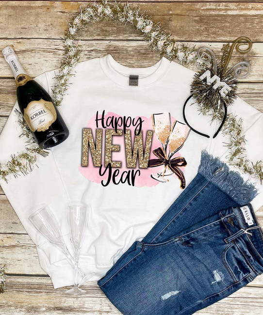 Happy New Year Graphic Shirt