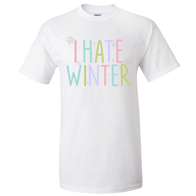 I Hate Winter Graphic Shirt