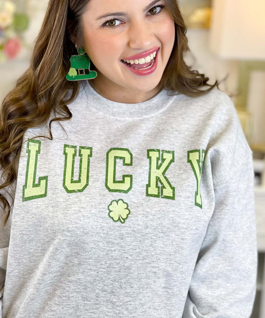  Luck Of The Irish Beaded Earrings 