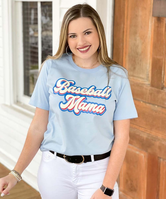 Baseball Mom Shirt, Baseball Mom Tee,Baseball Mama Shirt