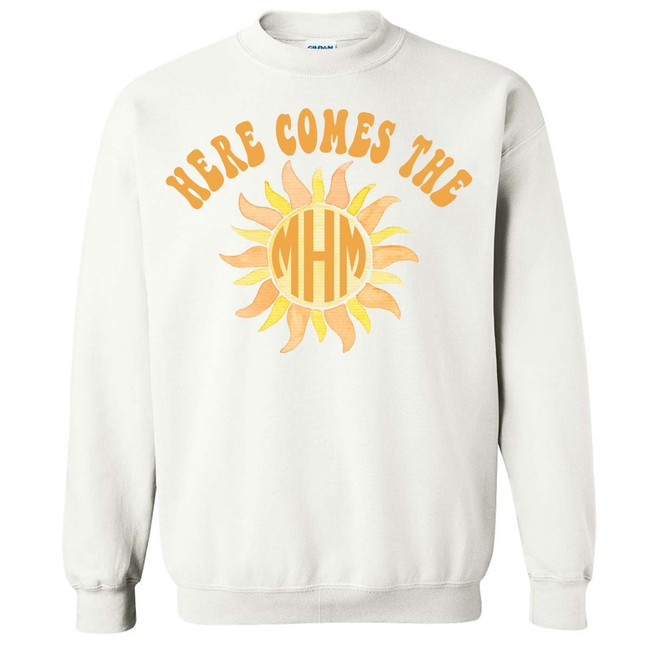 Monogrammed Here Comes The Sun Graphic Shirt