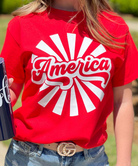 America Graphic Tee