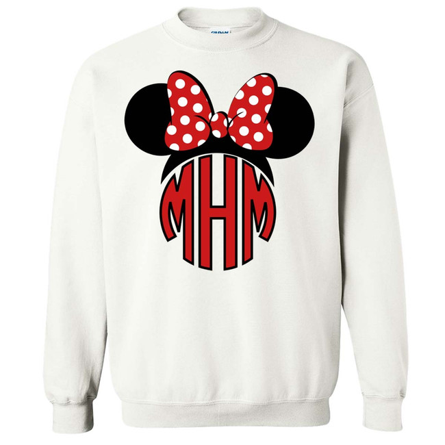 Monogrammed Bow Graphic Shirt