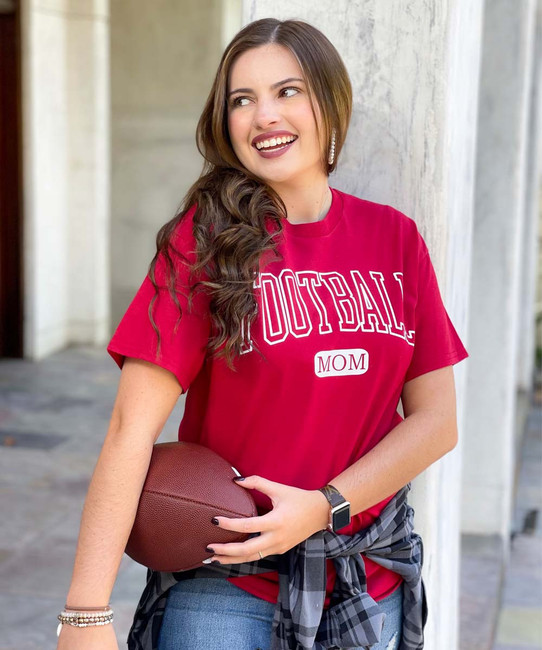 Customizable Family Football Graphic Tee Shirt