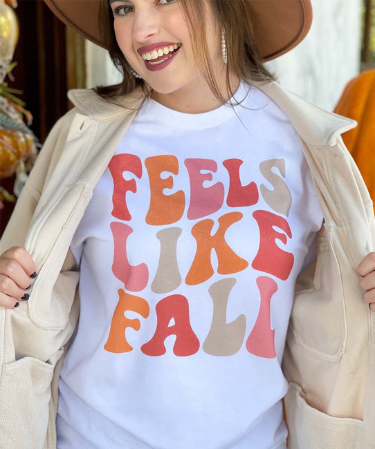 Feels Like Fall Graphic Shirt