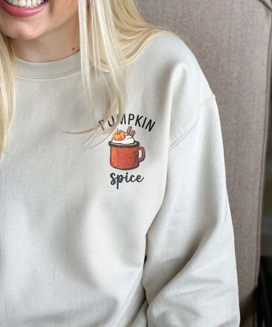 Pumpkin Spice Cup Graphic Sweatshirt