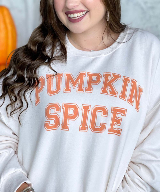 Pumpkin Spice Graphic Sweatshirt
