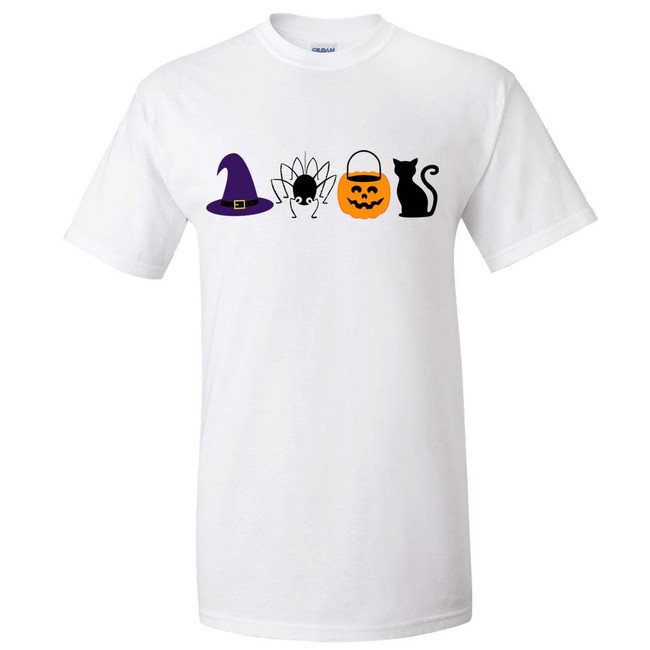 All Things Halloween Graphic Tee Shirt