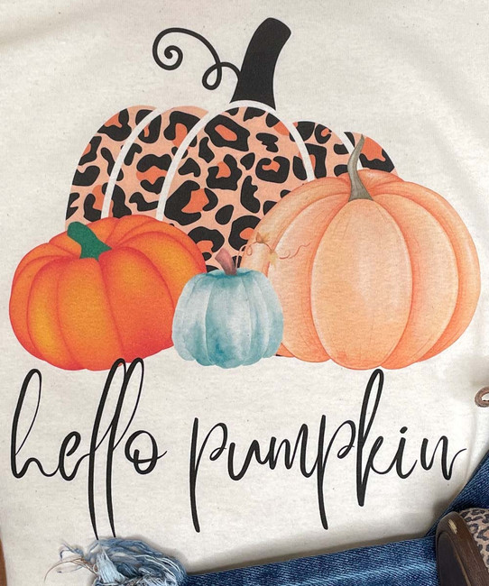 Hello Pumpkin Graphic Shirt