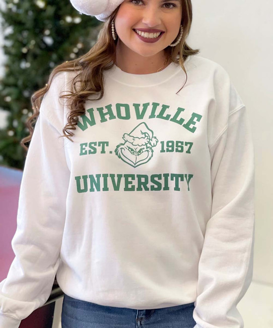  Whoville University Green Shirt 