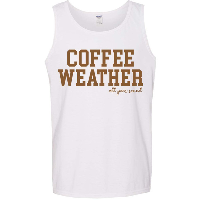 Coffee Weather All Year Round Graphic Shirt