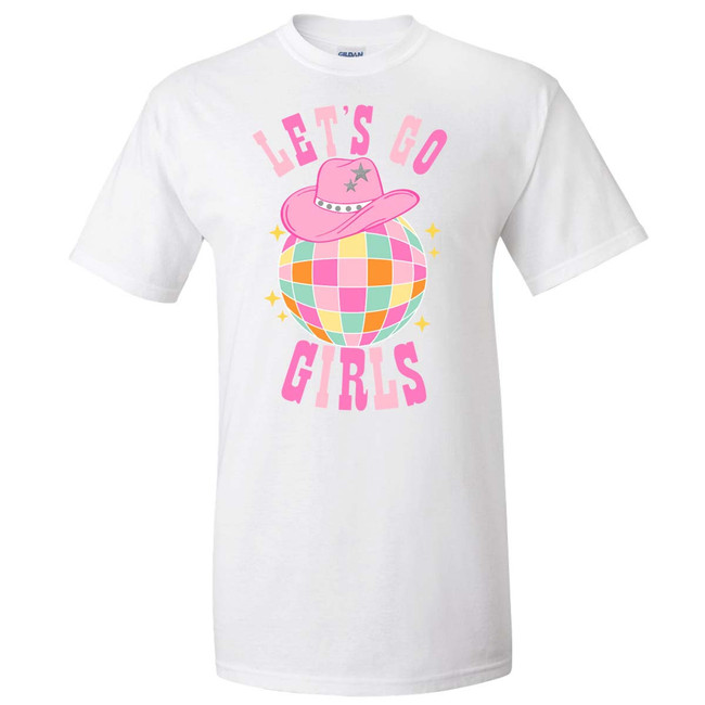  Let's Go Girls Graphic Shirt 