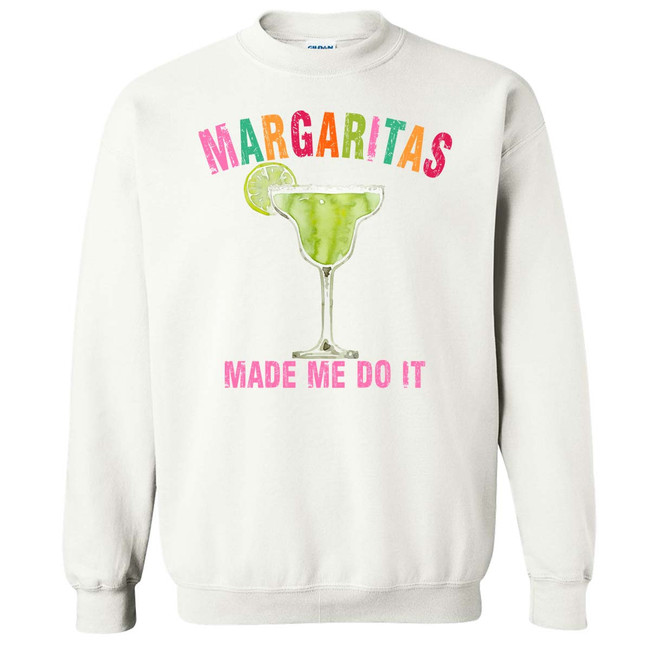  Margaritas Made Me Do It Graphic Shirt 