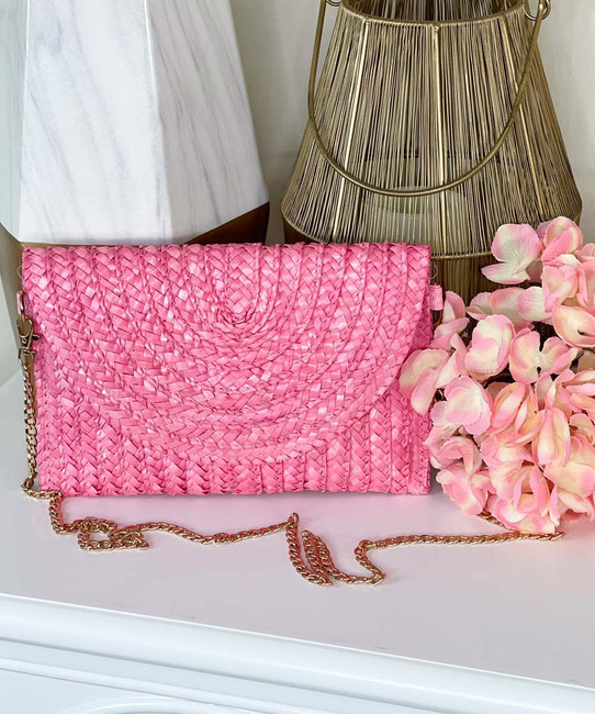 Buy Fuschia Hot Pink Satin Crystal Diamond Knot Embellished Evening Clutch  Bag Online in India - Etsy