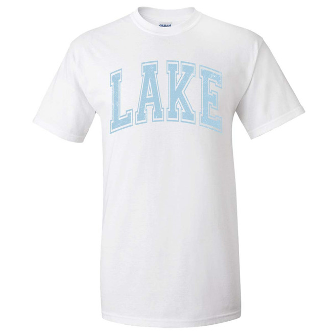  Distressed Lake Graphic Shirt 