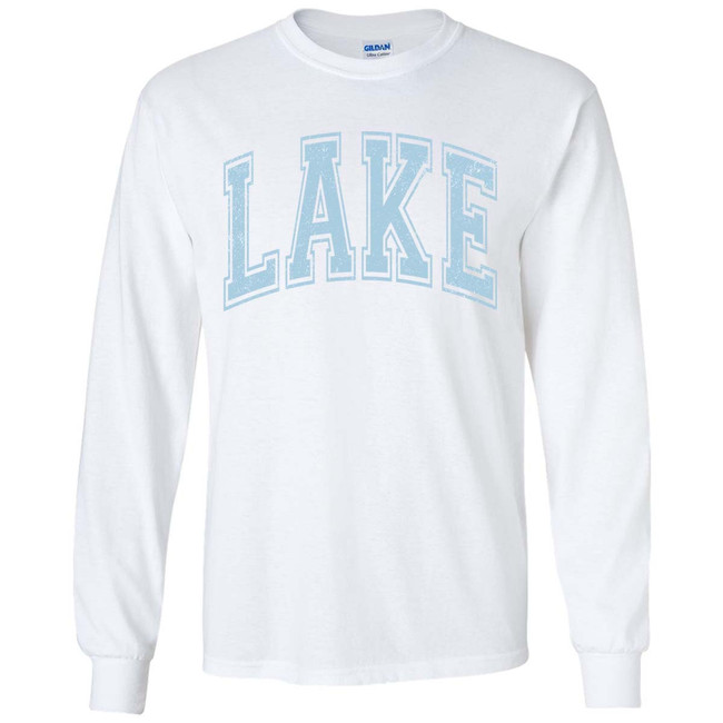  Distressed Lake Graphic Shirt 