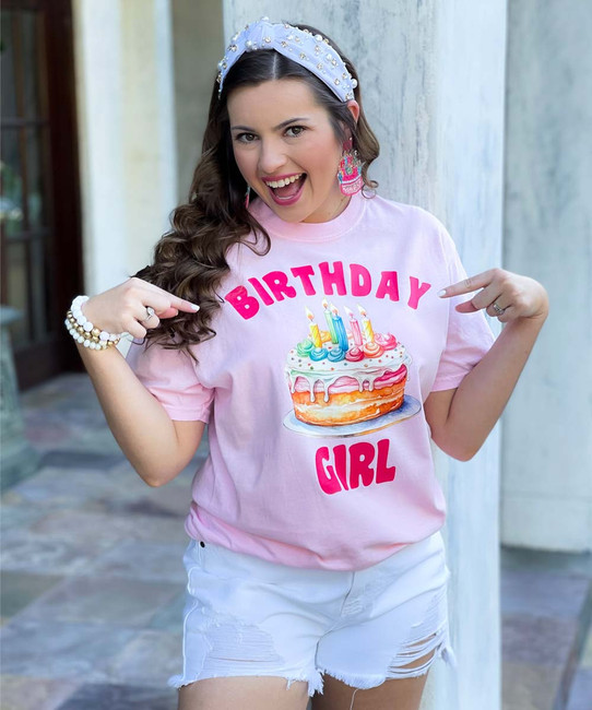  Birthday Girl Comfort Colors T-Shirt 