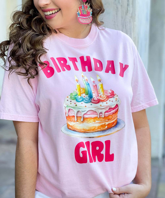  Birthday Girl Comfort Colors T-Shirt 