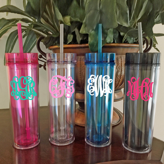 It's A Girls' Trip - Personalized Acrylic Tumbler With Straw