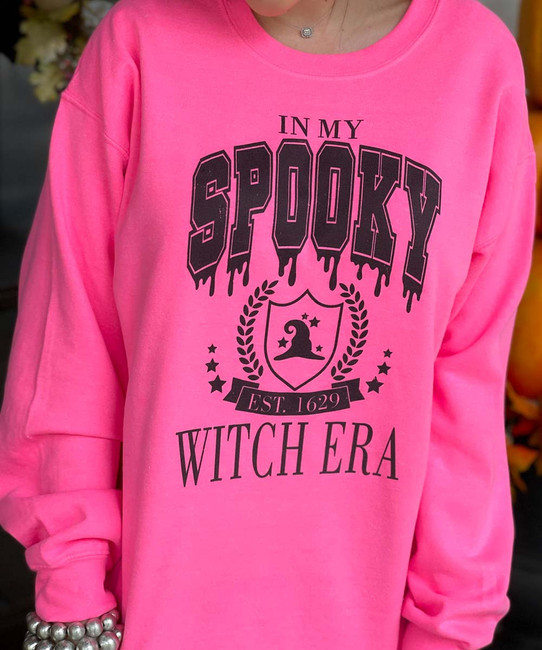  In My Spooky Witch Era Graphic Sweatshirt 