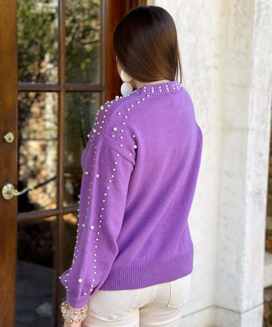 MARRY ME WINTER PERL SWEATパール Oli Pearl Sweater – Zie Boutique