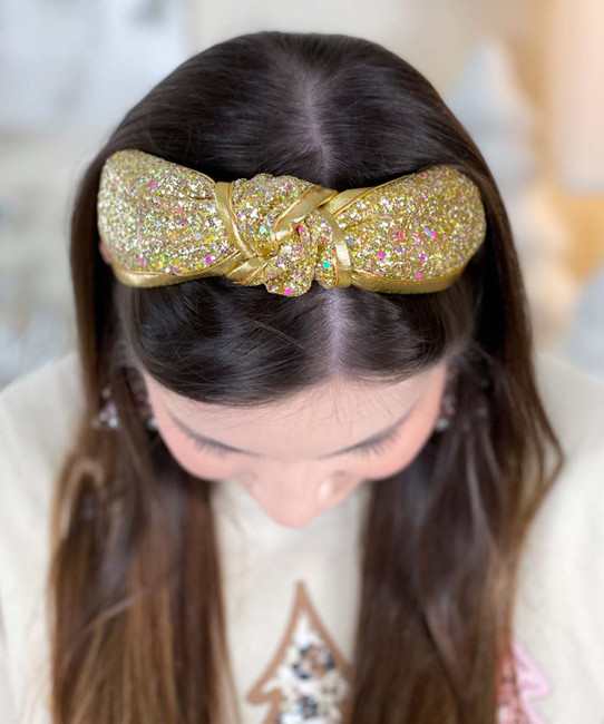 Sparkle for me headband front