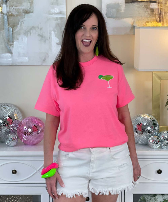 Embroidered Margarita Comfort Colors Shirt
