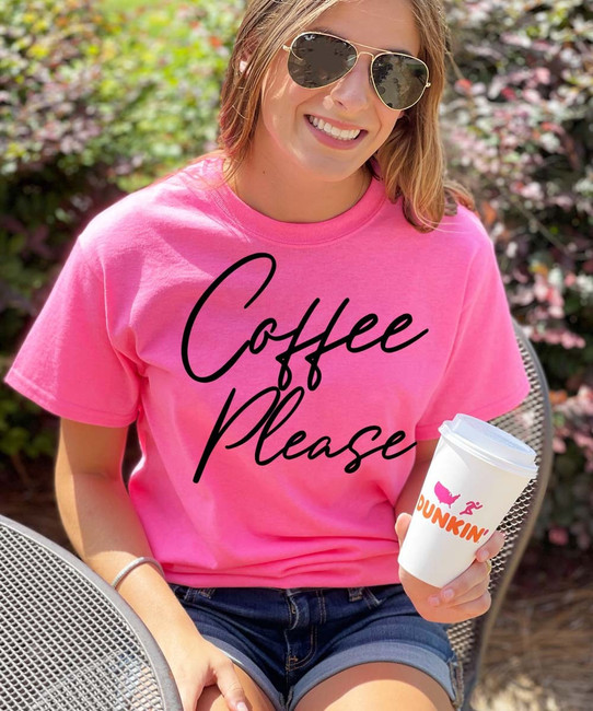 Coffee Please Tee