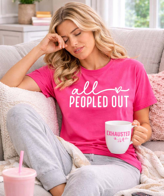 all peopled out model image