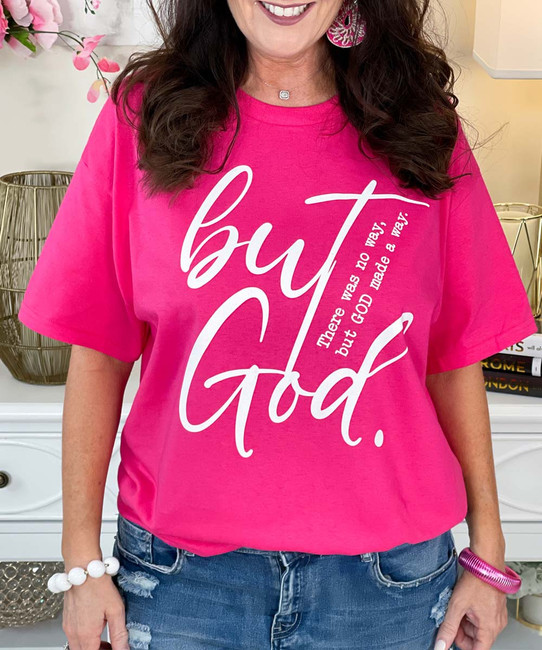 but god tee close up