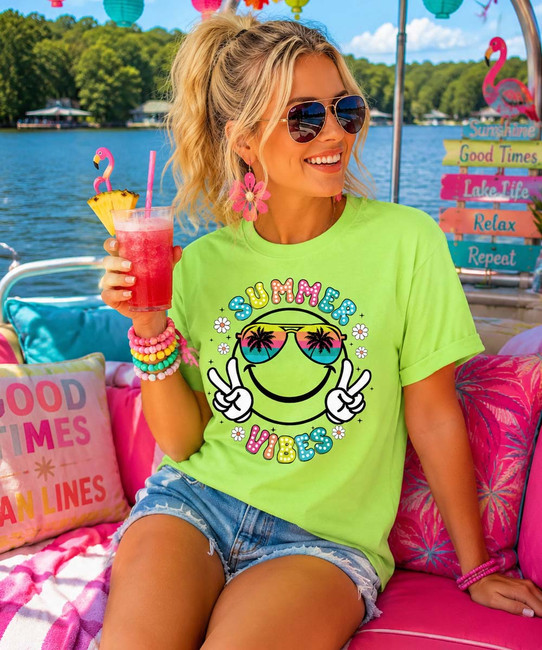 summer vibes smile model image