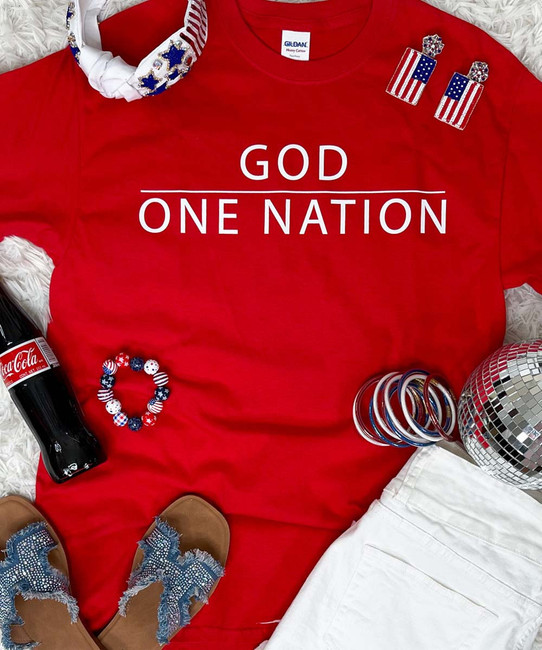 one nation under god tee
