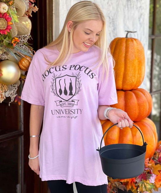 Hocus Pocus University Bella Canvas Tee